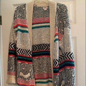 Multicolored sweater